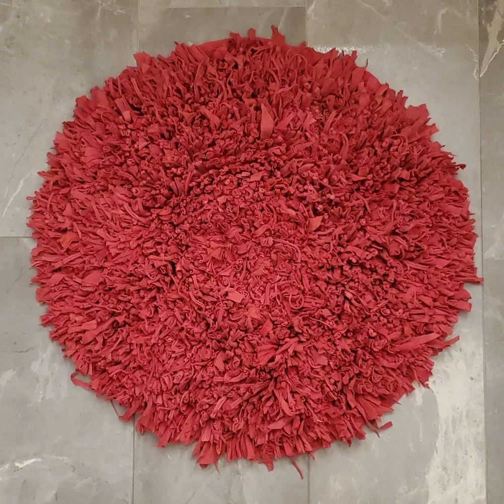 ❣️Recycled Cotton Floor Bath Mat Rug❣️Rustic Shabby Chic❣️29